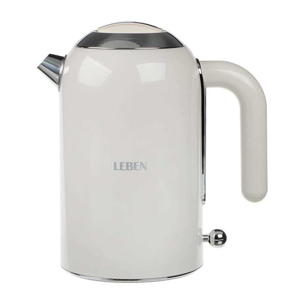LEBEN Чайник электрический 1,7л нерж сталь, 138, арт.№ 291-138