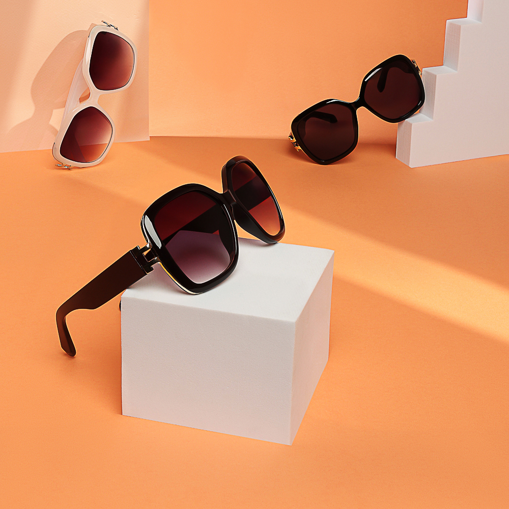 GALANTE Очки солнцезащитные, пластик, 143x50мм, 3 цвета, арт.№ 304-026