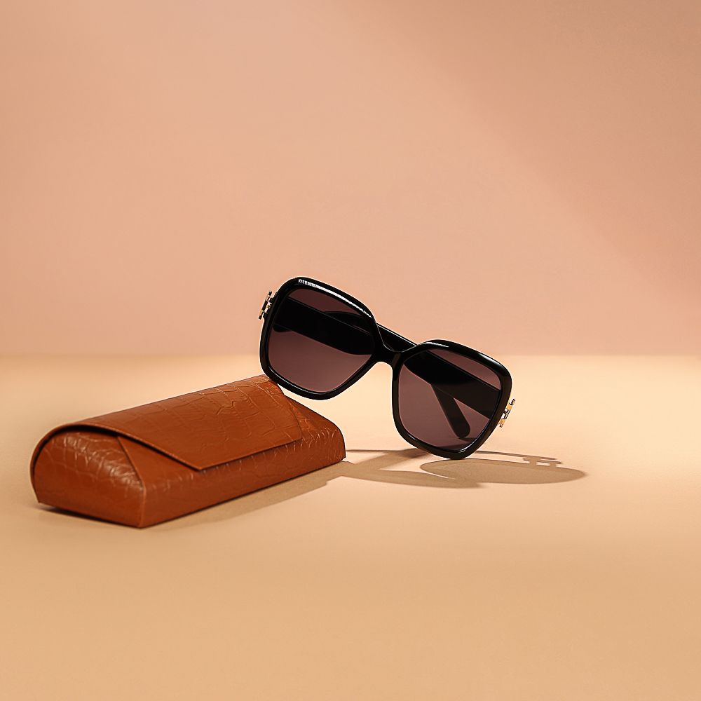 GALANTE Очки солнцезащитные, пластик, 143x50мм, 3 цвета, арт.№ 304-026