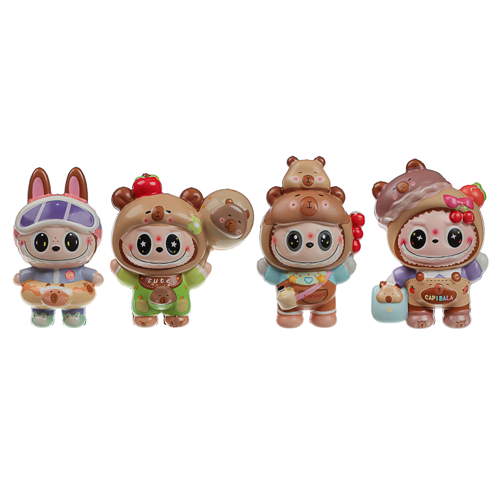 Игрушка антистресс сквиш - мялка "Зубастик", TPR, 2 дизайна, арт.№ 295-290