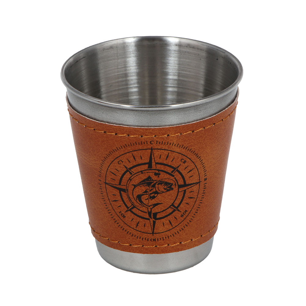 Набор стаканов в чехле тм AZOR FISHING, 4 стакана, 75мл, арт.№ 127-056