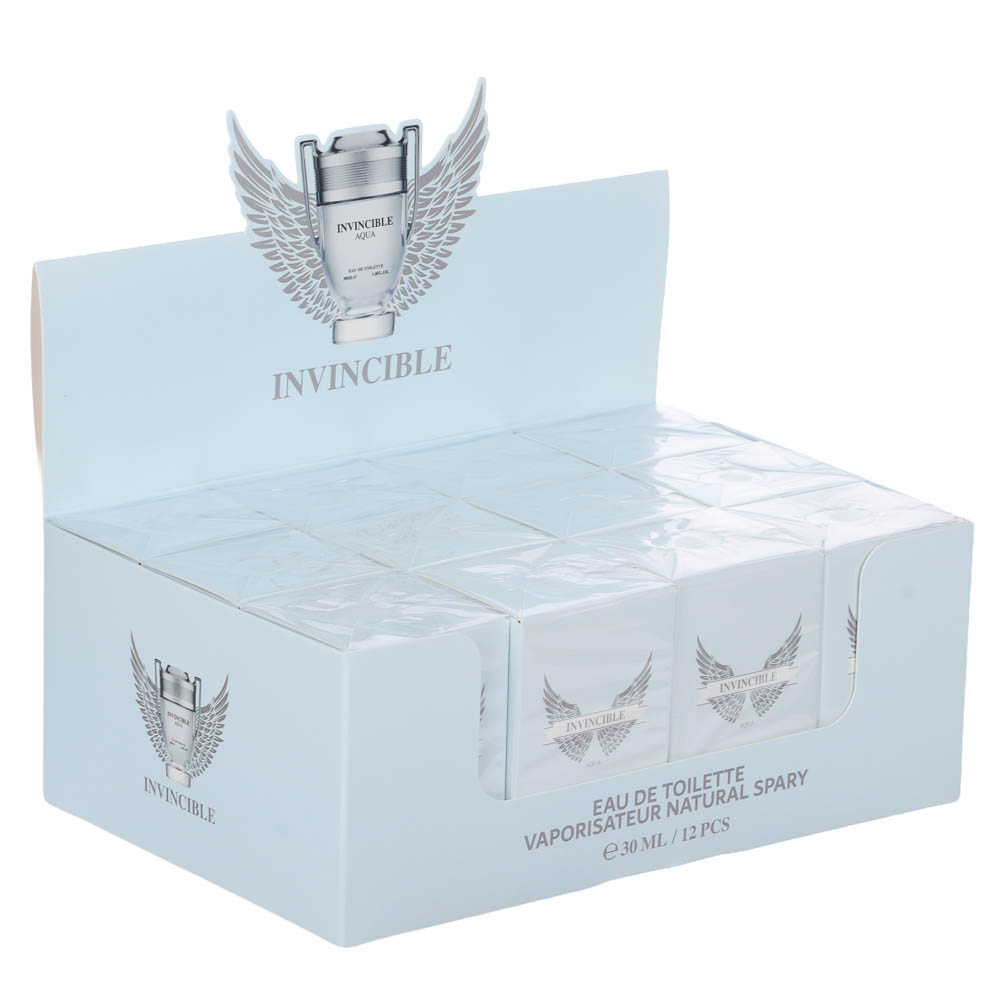 Туалетная вода мужская тм ЮниLook Invincible Aqua, 30 мл, арт.№ 313-387