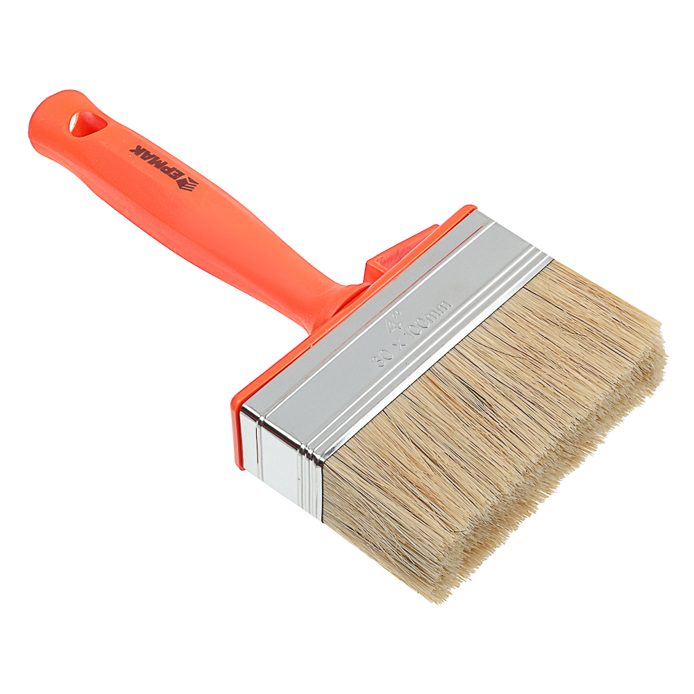 ЕРМАК Кисть мини-макловица пластиковая ручка нат. щетина 30*100, арт.№ 682-049