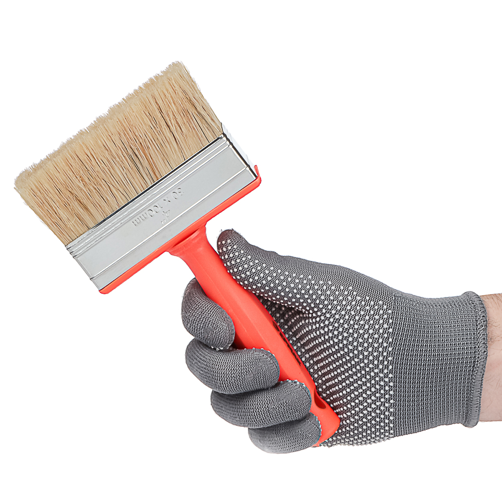 ЕРМАК Кисть мини-макловица пластиковая ручка нат. щетина 30*100, арт.№ 682-049