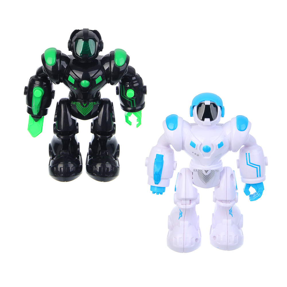 ИГРОЛЕНД Робот "Космический защитник", свет, звук, 3хААА, ABS, 27х16х12 см, 2 дизайна, арт.№ 296-130