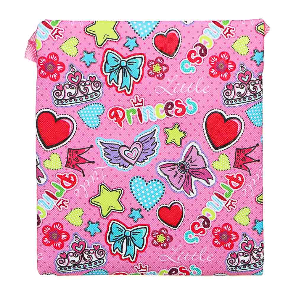 PAVO Сумочка детская на длинном ремне, ПВХ, 14х15,5см, 6 дизайнов, арт.№ 326-078