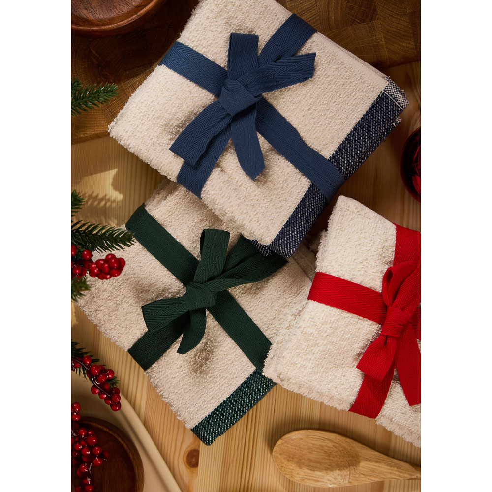 PROVANCE Щелкунчик Салфетка махровая в наборе 3шт, 30х30см, 100% хлопок, 3 дизайна, арт.№ 492-272