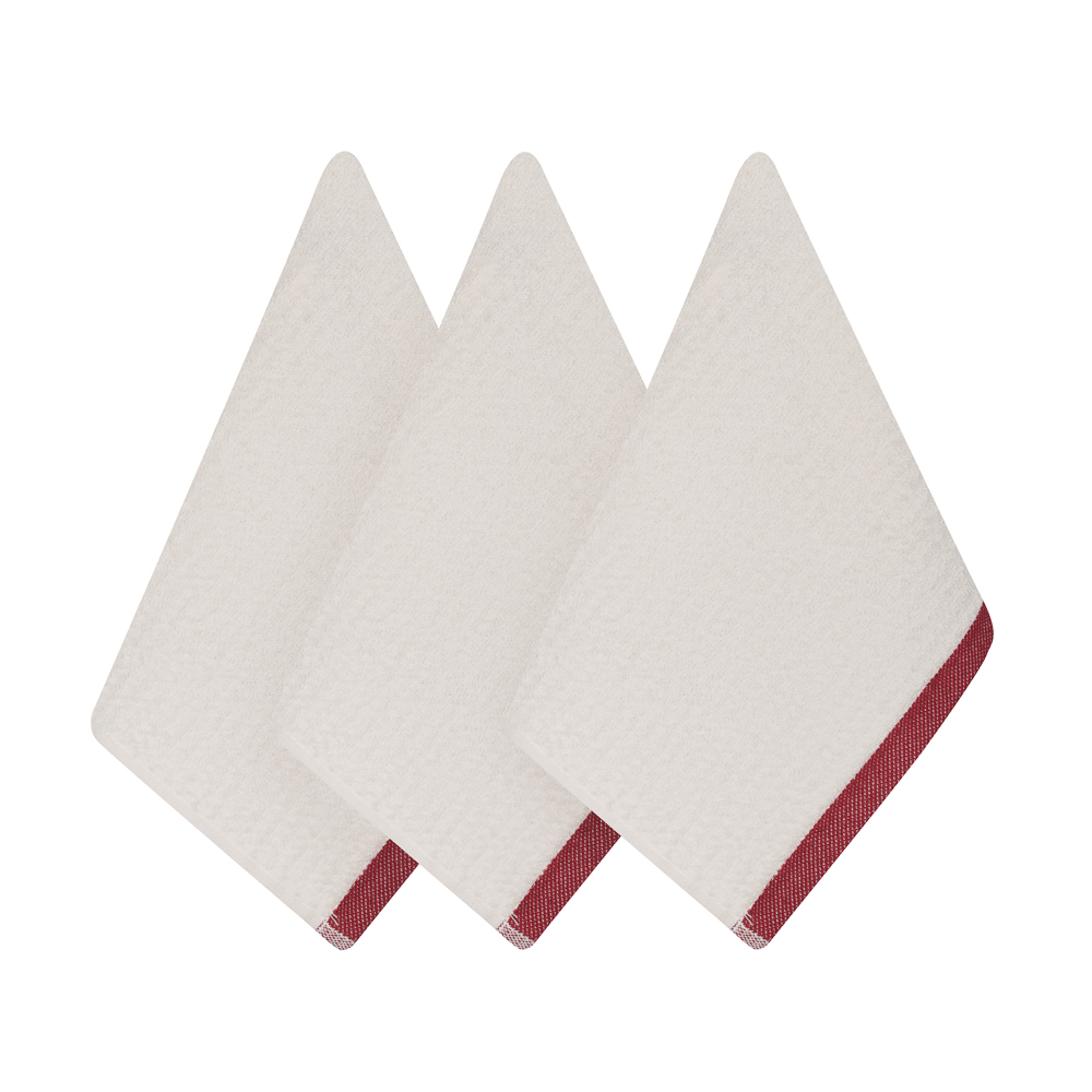 PROVANCE Щелкунчик Салфетка махровая в наборе 3шт, 30х30см, 100% хлопок, 3 дизайна, арт.№ 492-272