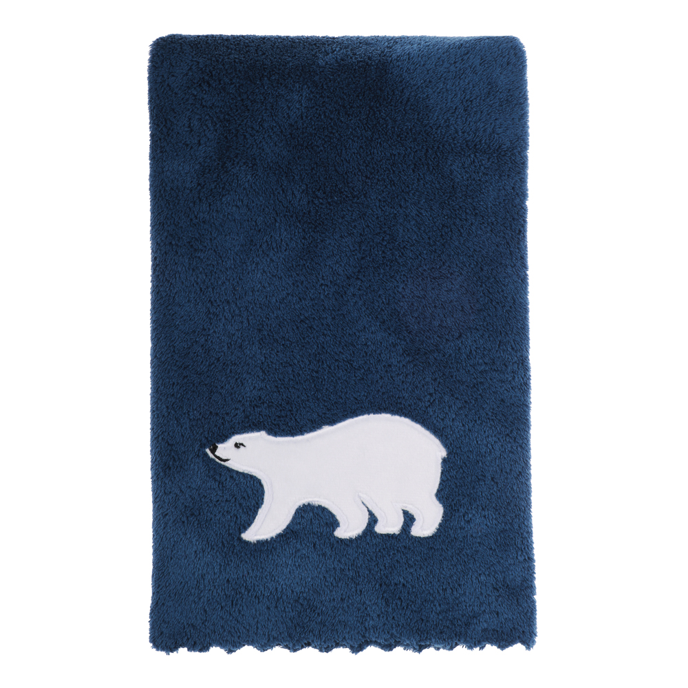 PROVANCE Нордик Полотенце с вышивкой, 50х90см, 85% полиэстер, 15% полиамид, арт.№ 492-273