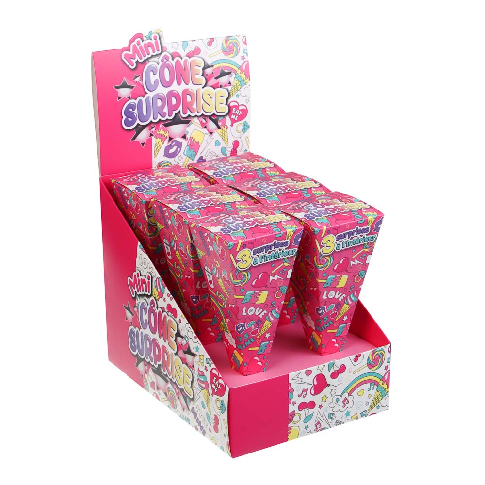 Игрушка сюрприз для девочек (мяч, насадка на карандаш, сквиш), PU, TPR, 15,5х6х6см, 3-6 дизайнов, арт.№ 295-305