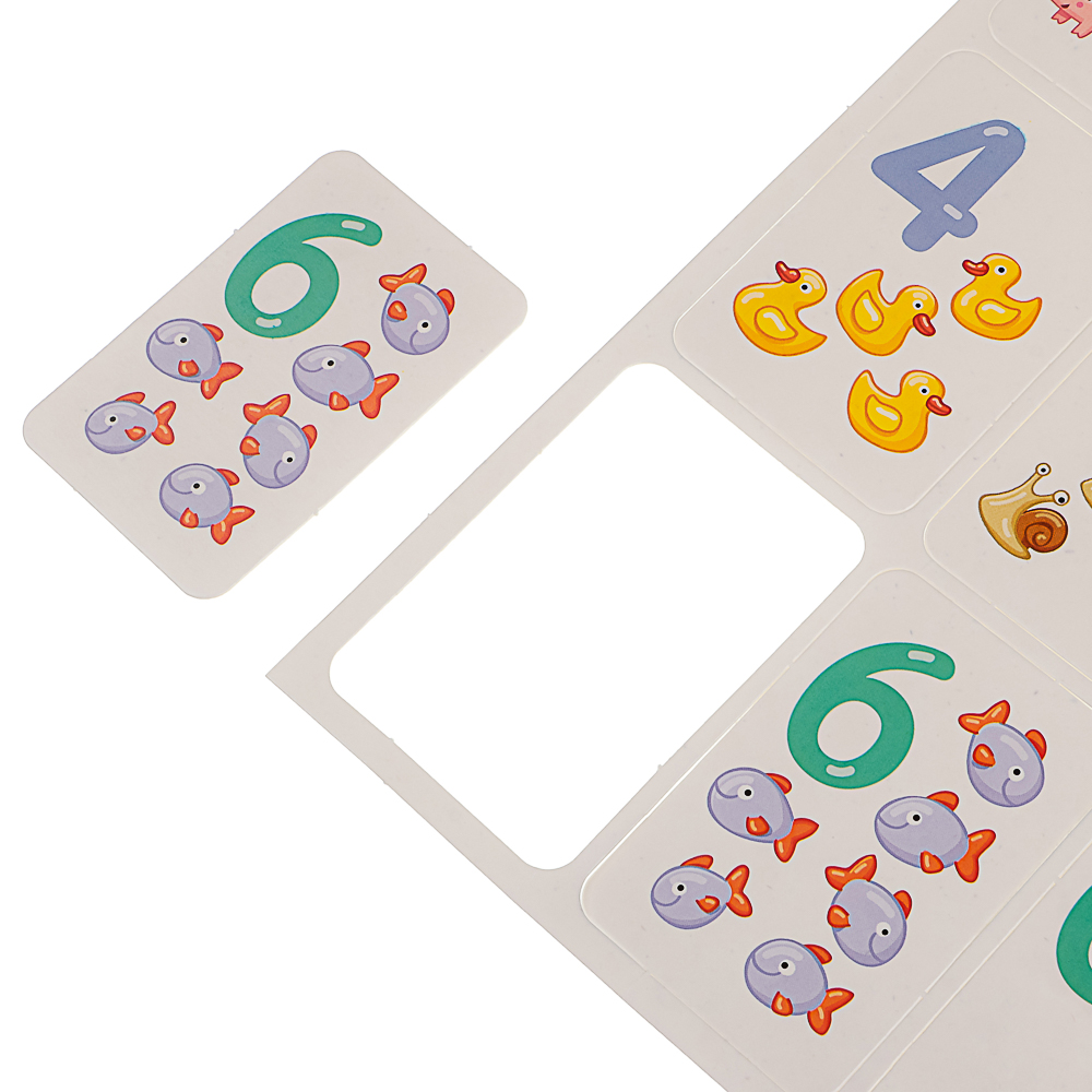 10 КОРОЛЕВСТВО Развивающая магнитная игра "Буквы/Цифры", 24х40х0,2см, 4 дизайна, арт.№ 874-126