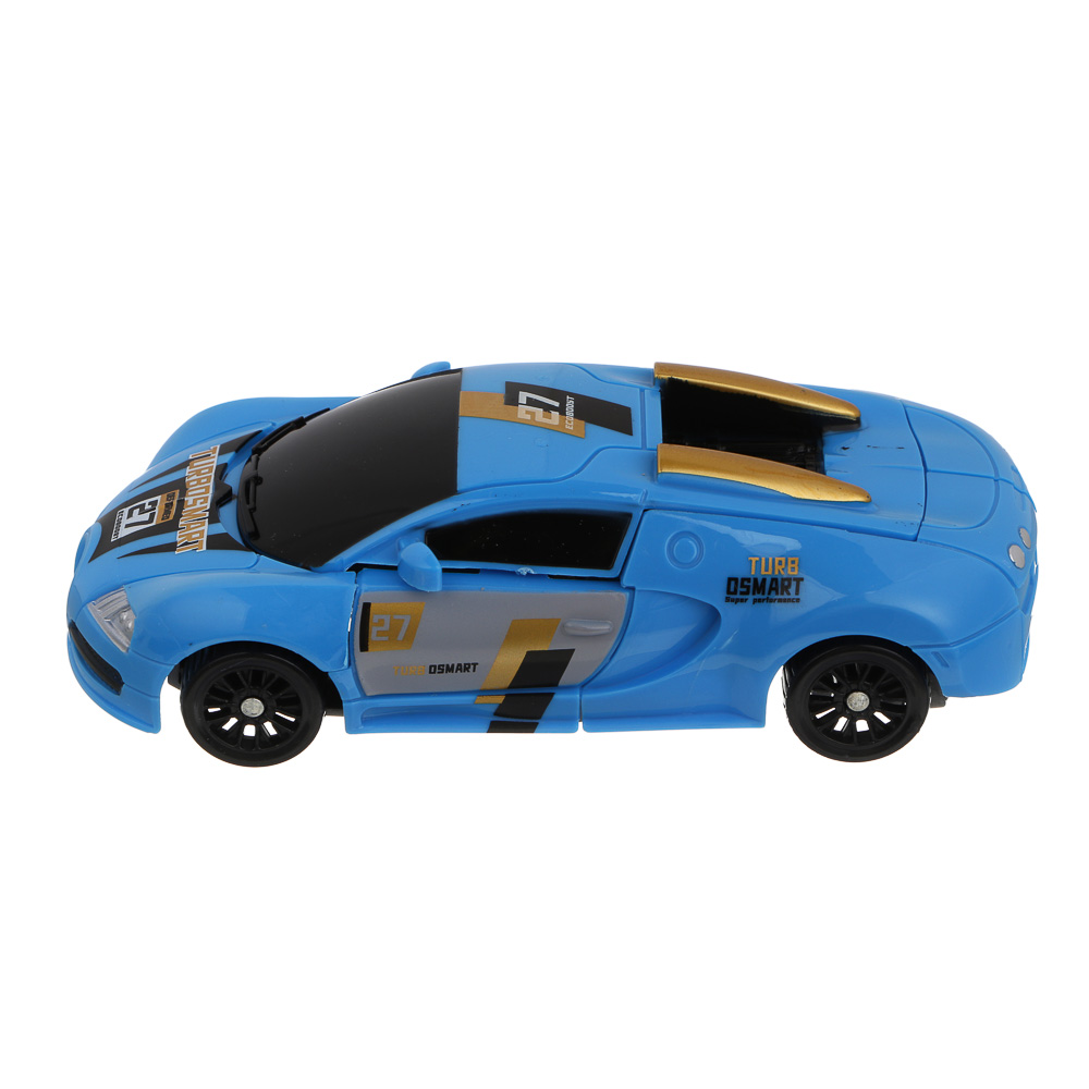 ИГРОЛЕНД Робот трансформирующийся "Спорткар",  PP, 19х19,5х7,5 см, 4 дизайна, арт.№ 296-133