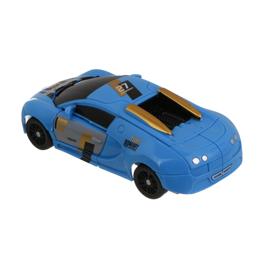 ИГРОЛЕНД Робот трансформирующийся "Спорткар",  PP, 19х19,5х7,5 см, 4 дизайна, арт.№ 296-133