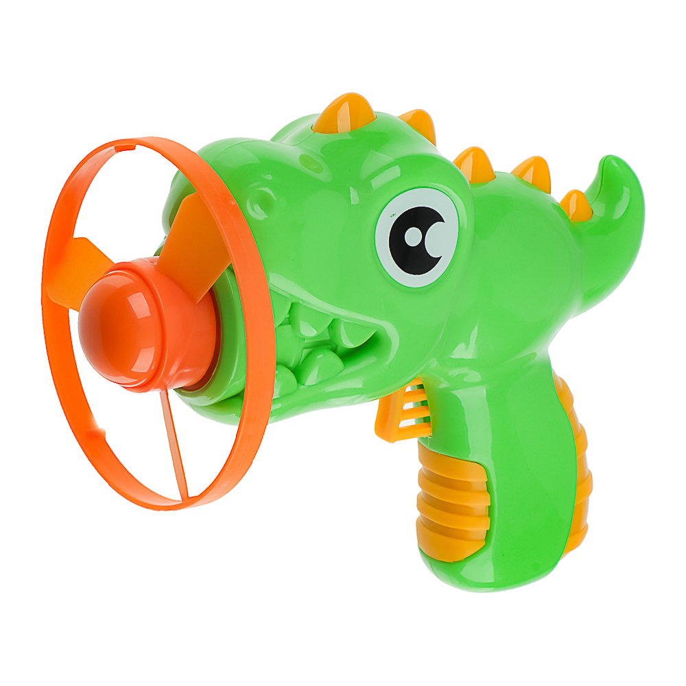 ИГРОЛЕНД Запускалка вертушка "Динозаврик", PP, 14,3х5,2х13,7см, 2 дизайна, арт.№ 900-040