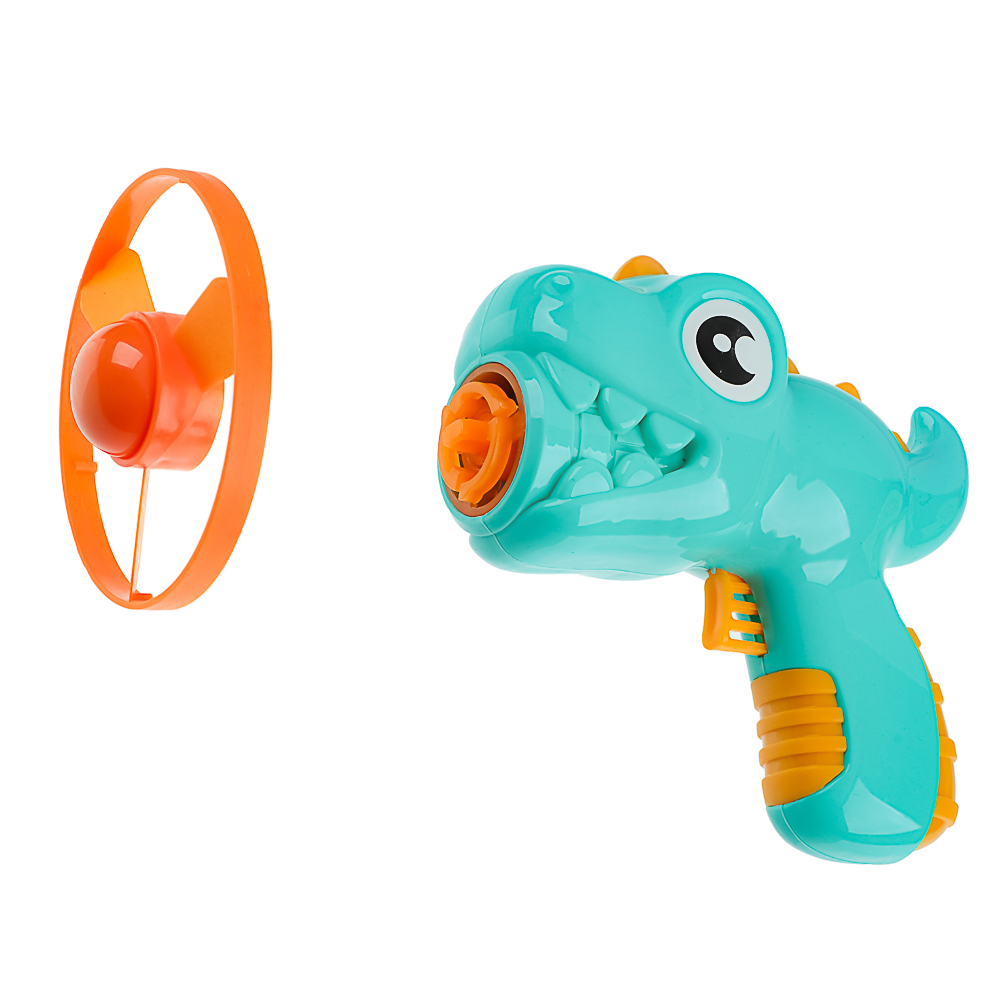 ИГРОЛЕНД Запускалка вертушка "Динозаврик", PP, 14,3х5,2х13,7см, 2 дизайна, арт.№ 900-040