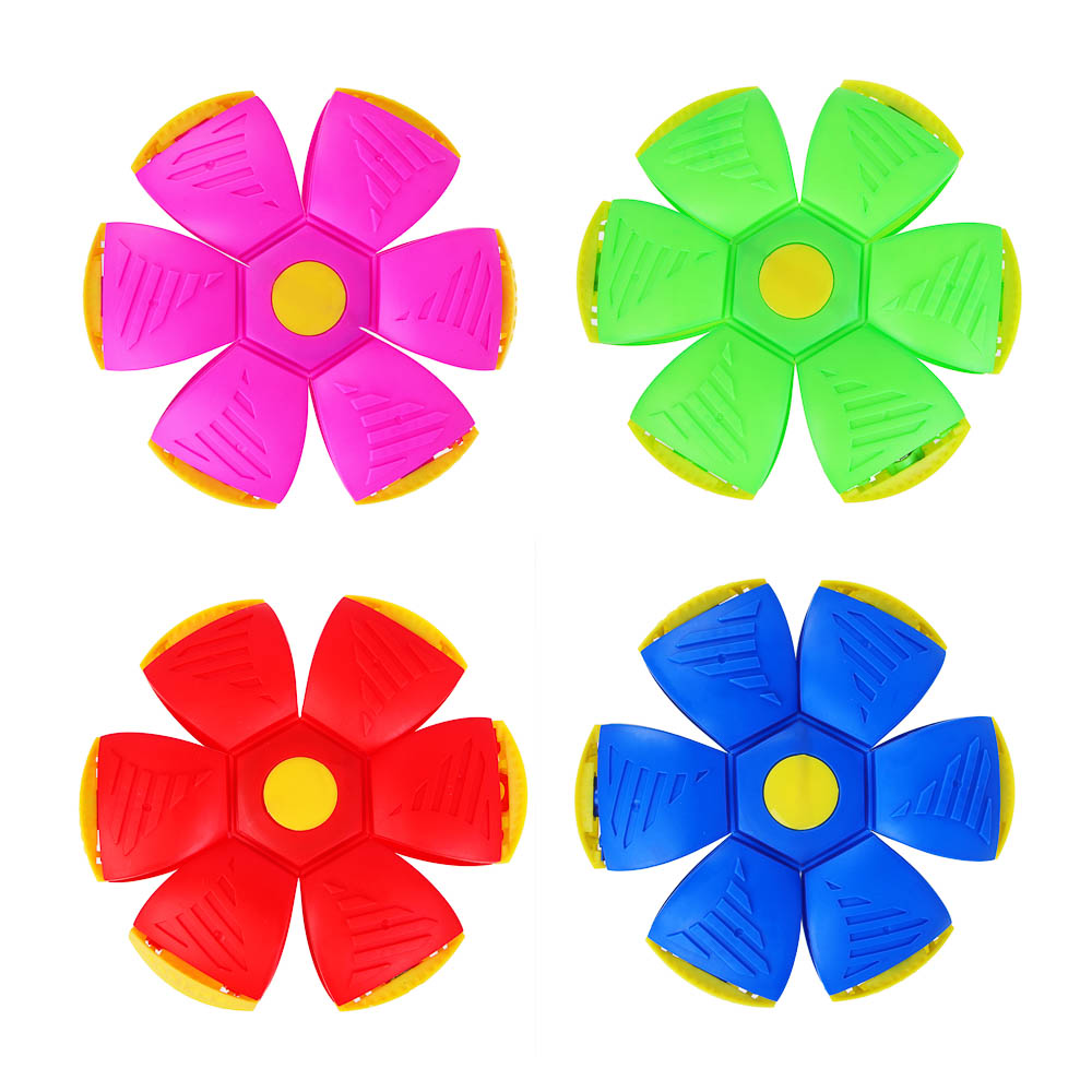 Шар летающий трансформер со светом ИГРОЛЕНД, d12см, AG3х6, ABS, PP, PVC, арт.№ 900-043