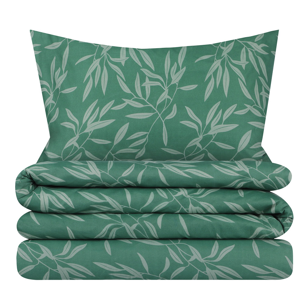 PROVANCE Мосс Комплект постельного белья евро (4 предмета), микросатин, 100% полиэстер, 2 дизайна, арт.№ 421-393