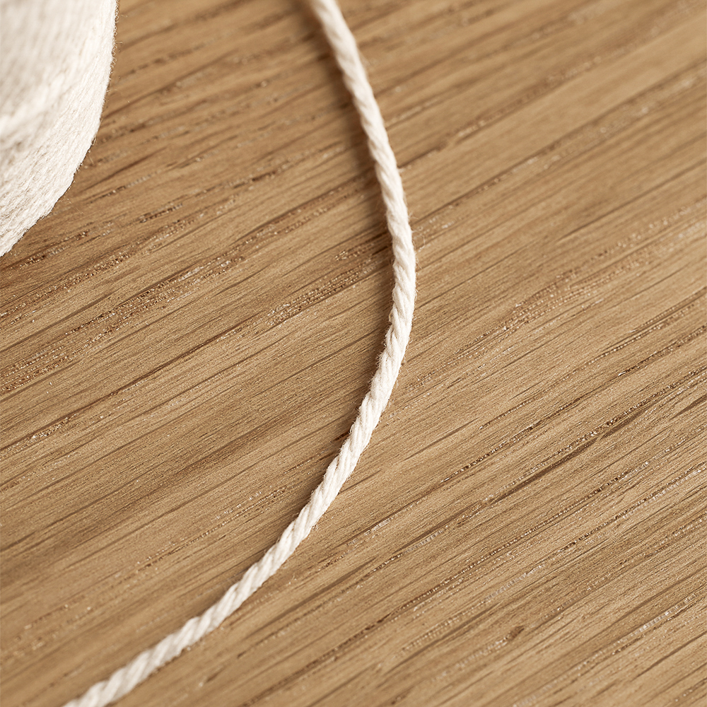 Нить кулинарная тм VETTA, 150м, d1,5мм, 100% хлопок, арт.№ 438-220