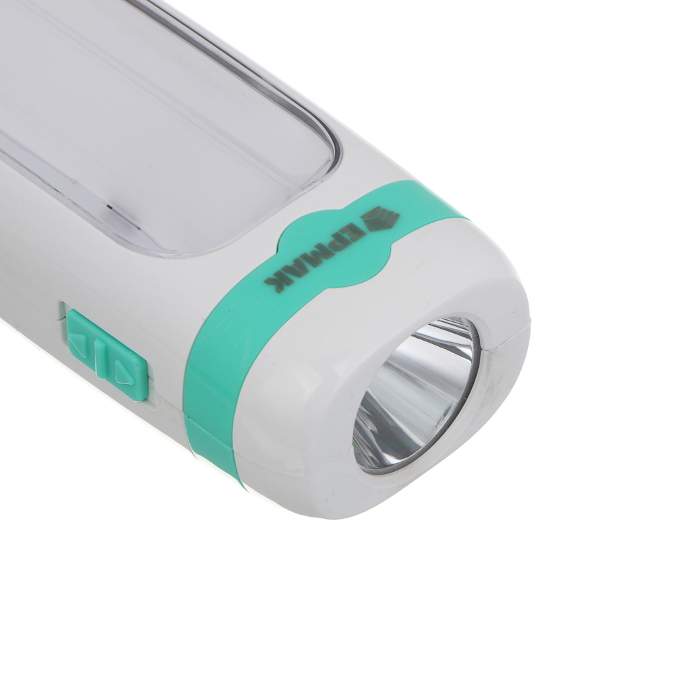 Фонарь-светильник тм ЕРМАК, LED, 2 режима, 1200мАч, пластик, 130х50х37 мм, тип питания 220 В, арт.№ 224-063