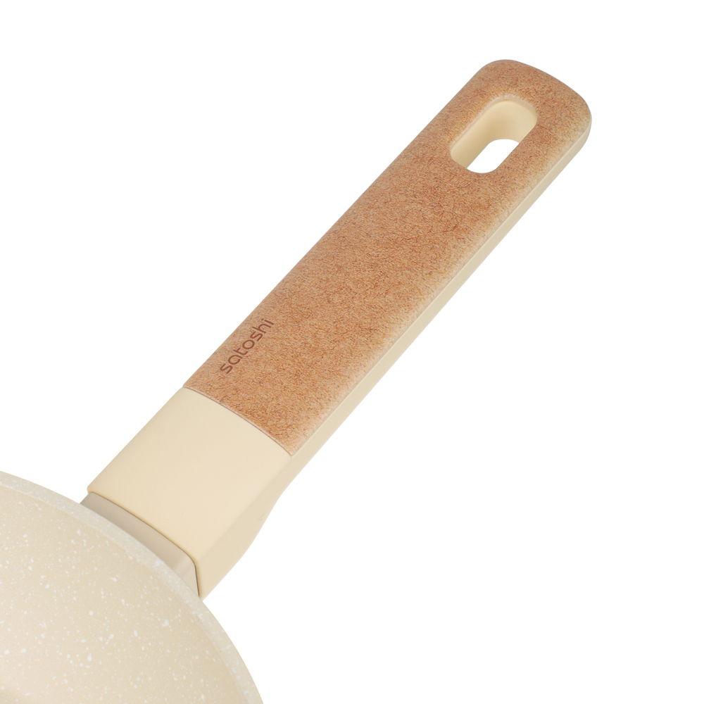 SATOSHI Кантри Сковорода литая d20см, антипригарное покрытие мрамор, индукция, 3 цвета, арт.№ 846-759