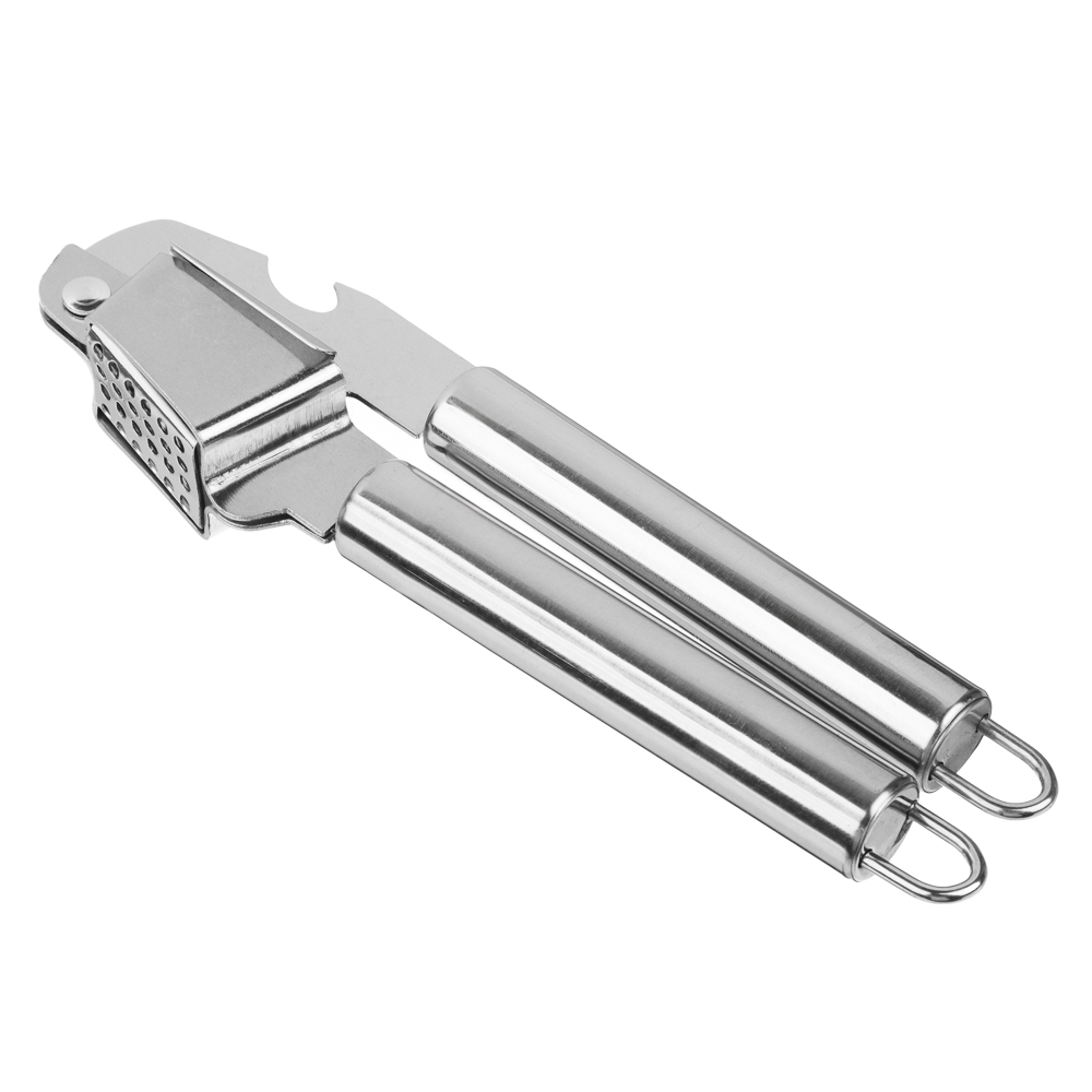 SATOSHI Темпра Пресс для чеснока 19х5,5см, нерж.сталь, арт.№ 882-457