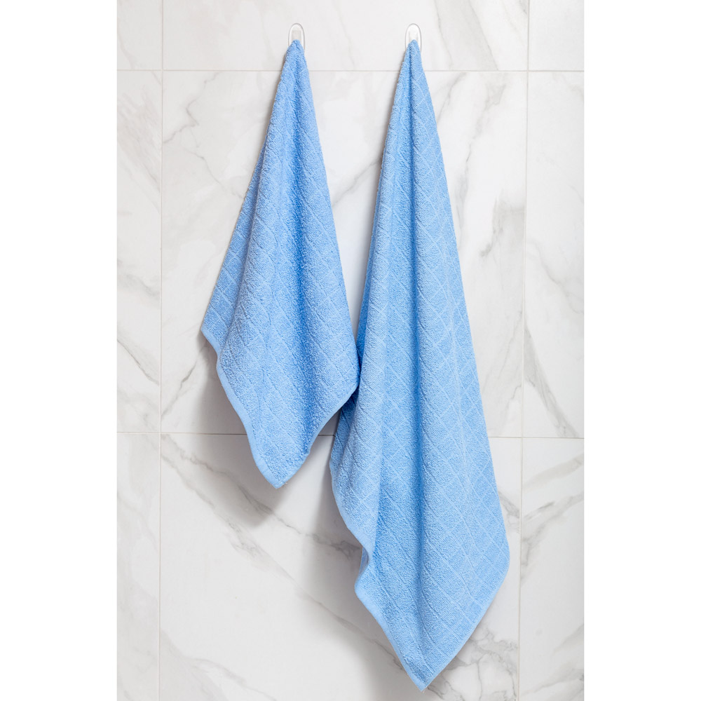 PROVANCE Линт Полотенце махровое, 100% хлопок, 70х130см, голубой, арт.№ 484-023