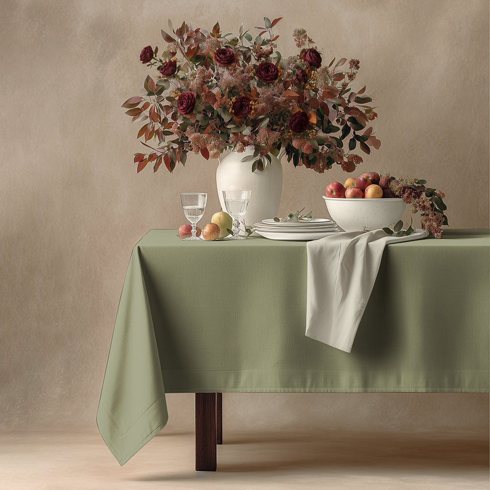 Скатерть текстильная тм PROVANCE Сенса жаккард, 140х180см, 150г/м2, 100% полиэстер, 4 цвета, арт.№ 435-200