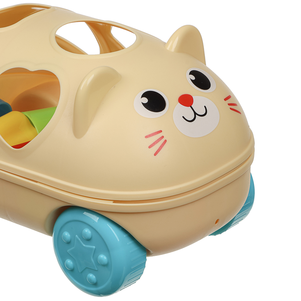 ИГРОЛЕНД Сортер в виде  животного, пластик, 15х10,5х22см, арт.№ 270-010