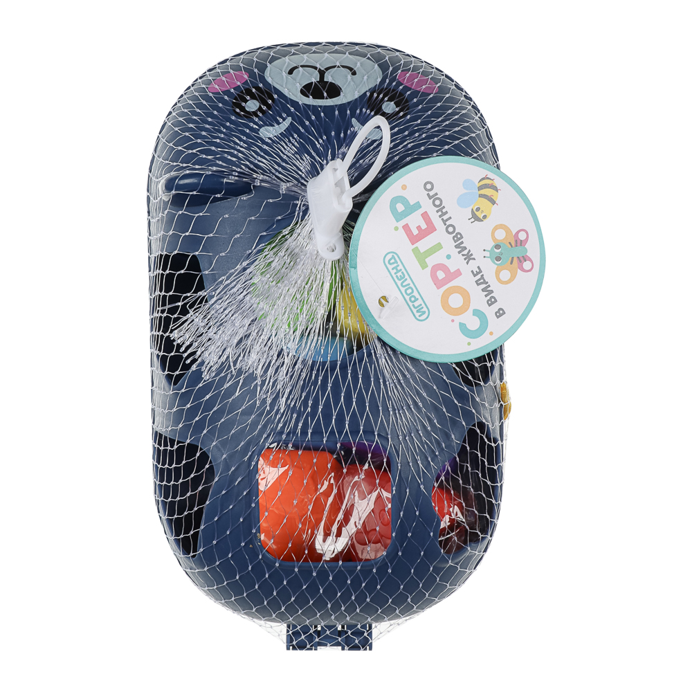 ИГРОЛЕНД Сортер в виде  животного, пластик, 15х10,5х22см, арт.№ 270-010