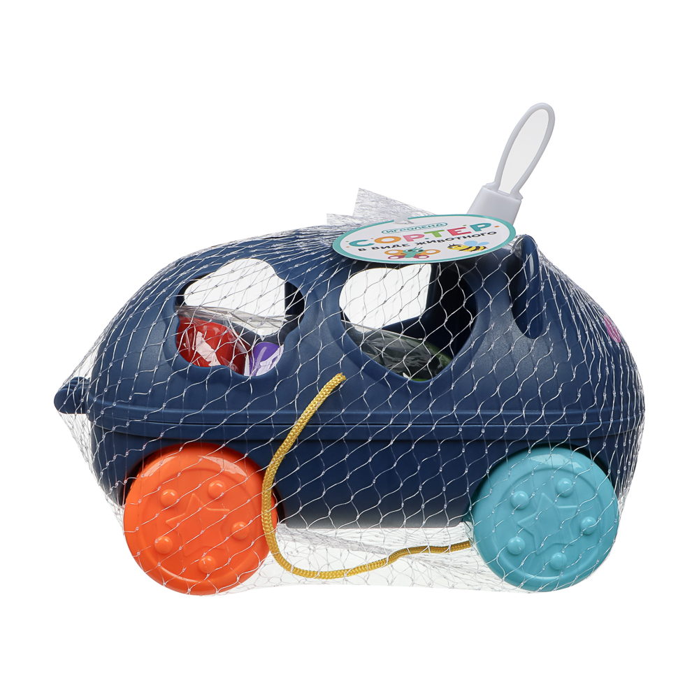 ИГРОЛЕНД Сортер в виде  животного, пластик, 15х10,5х22см, арт.№ 270-010