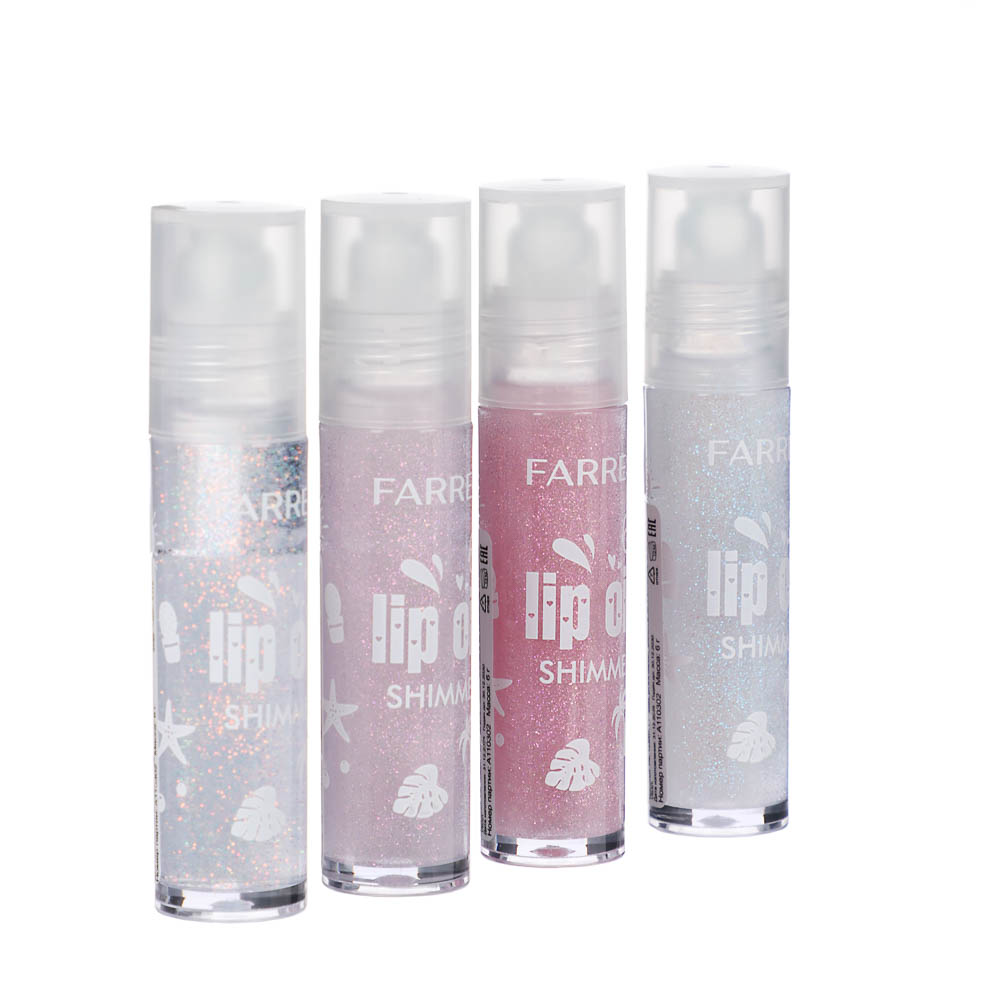 Масло для губ Lip Oil Shimmer, тм Farres, 6 мл, арт.№ 330-657