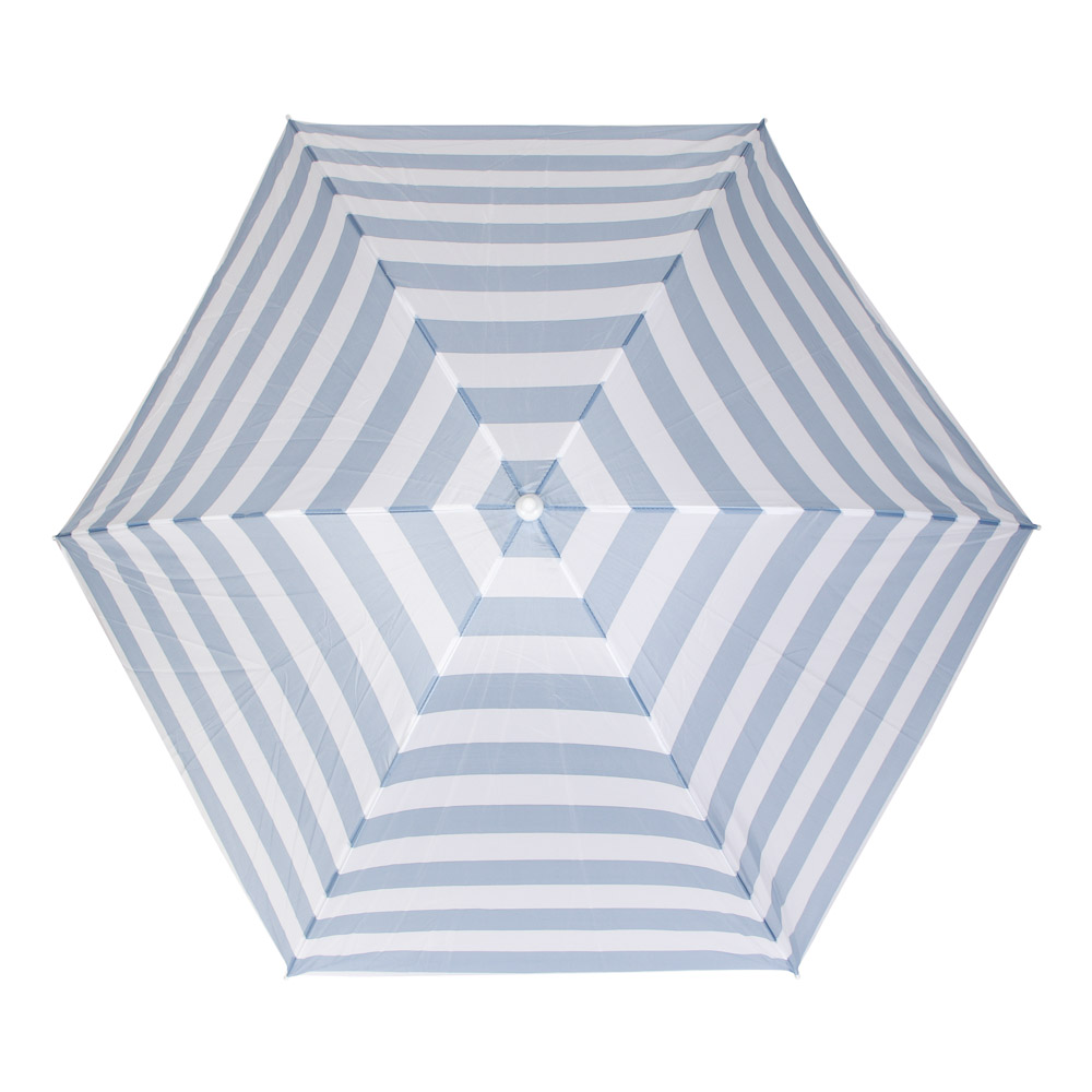 Зонт пляжный тм ЯРКОЕ ЛЕТО, 170Т, полиэстер, d180см, h180см, 16/19мм стойка, в чехле, арт.№ 121-112