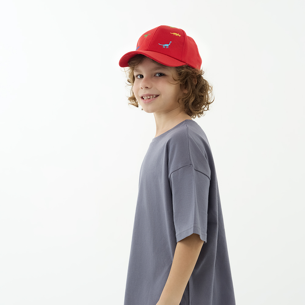 GALANTE Кепка детская, р.52, 30% хлопок, 70% полиэстер, красный, ВЛ25-02, #2, арт.№ 314-934
