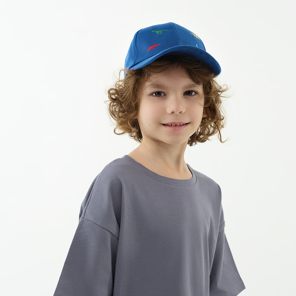 GALANTE Кепка детская, р.52, 30% хлопок, 70% полиэстер, синий, ВЛ25-02, #3, арт.№ 314-935