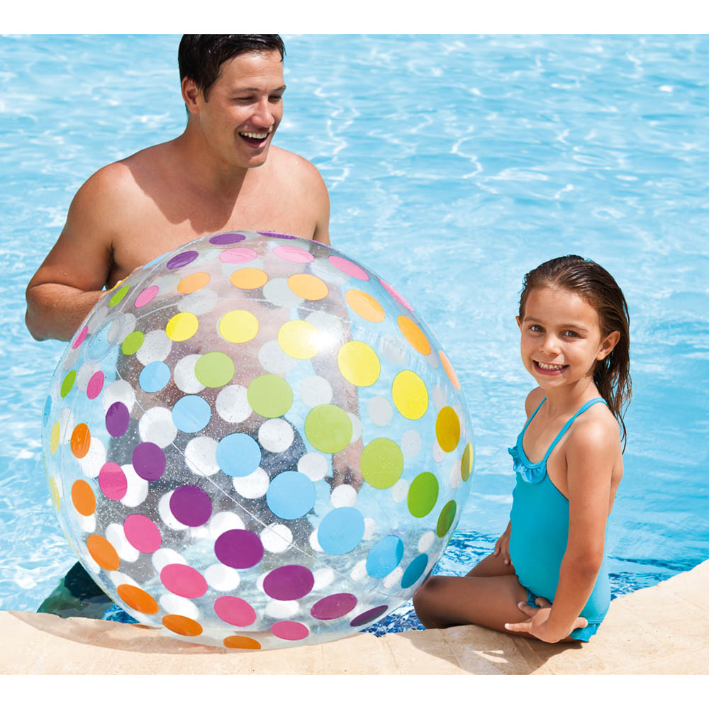 INTEX Мячик надувной, возраст 3+, 107 см, 59065NP, арт.№ 061-001