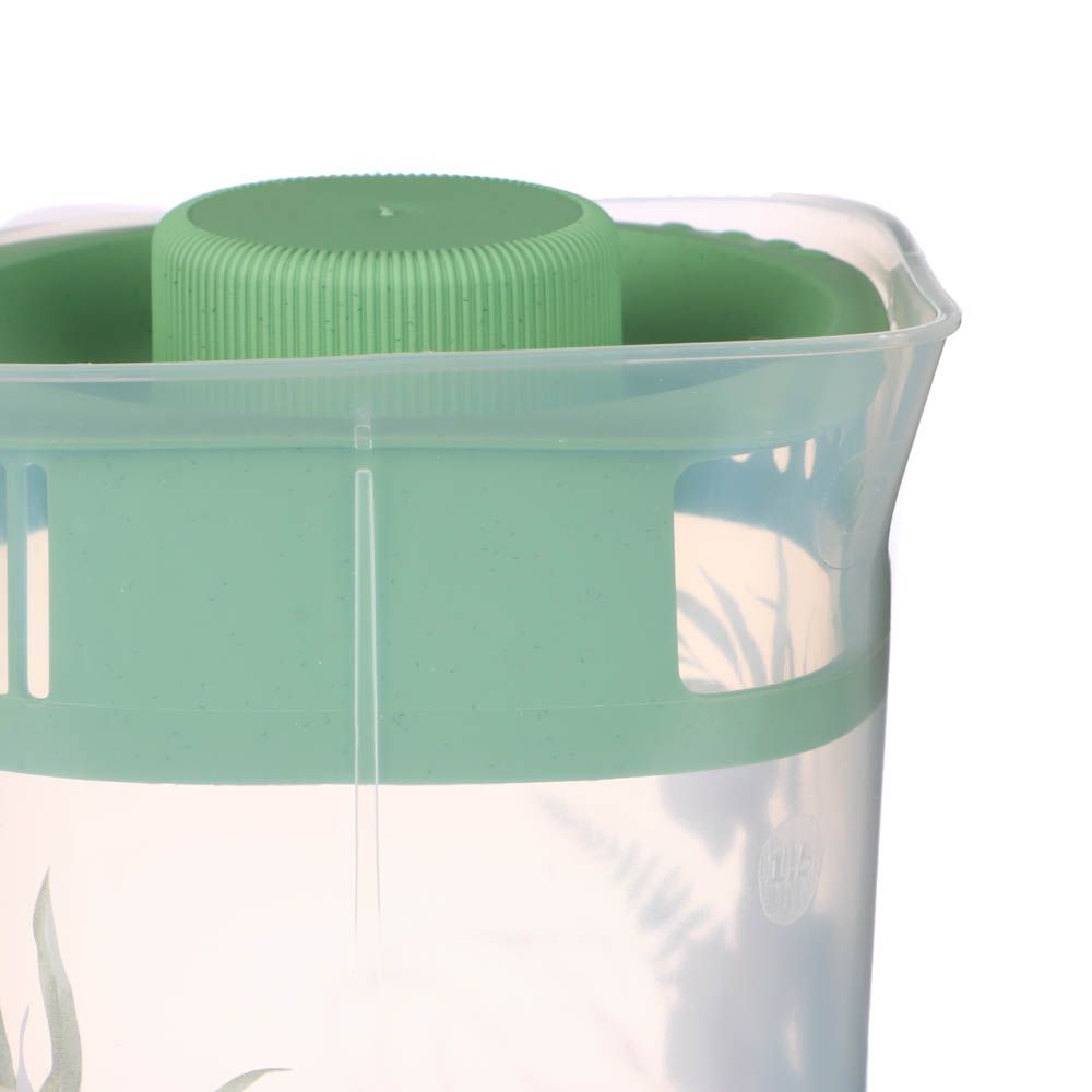 Кувшин с крышкой 2л, Флориана, пластик, арт.№ 861-419