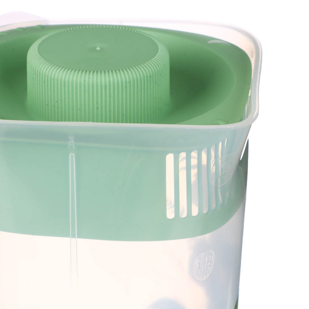 Кувшин с крышкой 2л, Флориана, пластик, арт.№ 861-419