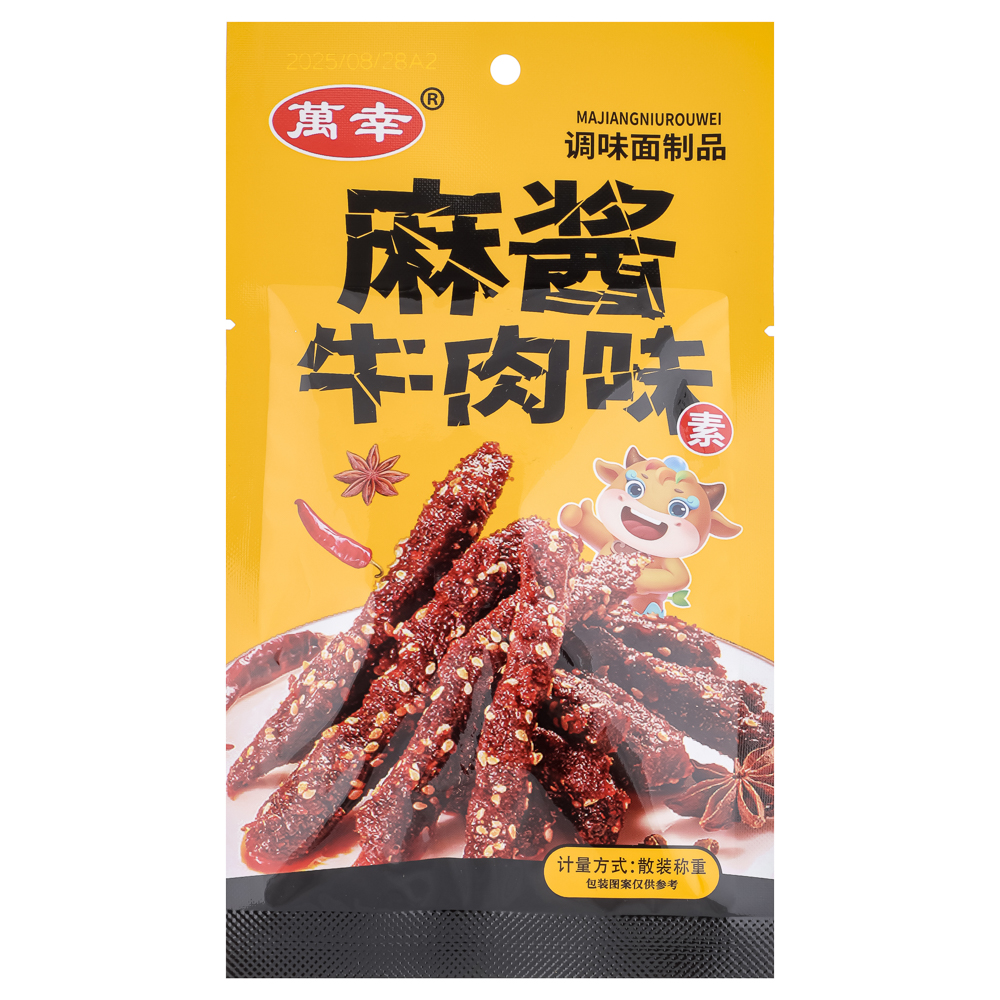 Мясо соевое пряная говядина с кунжутом BAOZHI 21гр, арт.№ 347-479