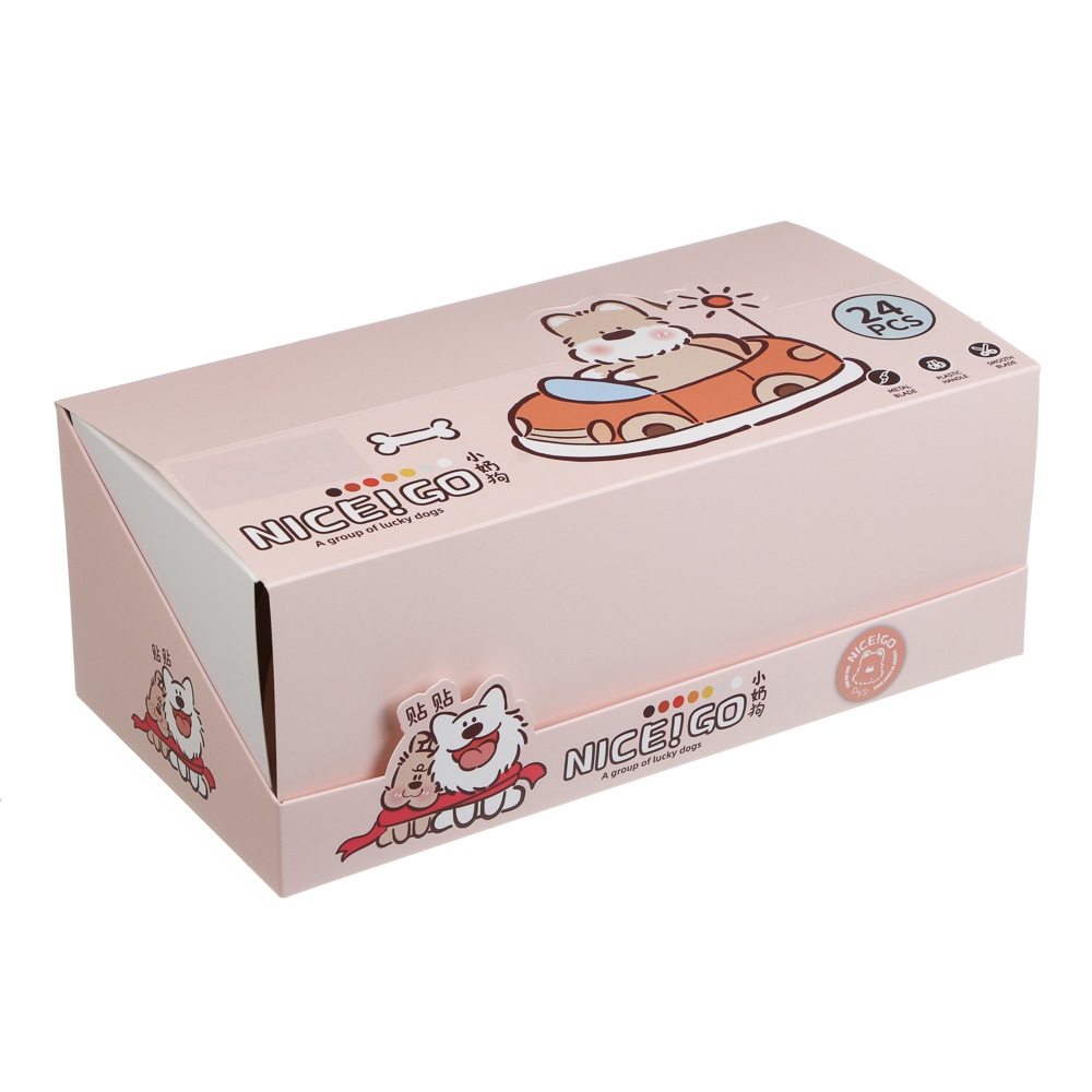 Нож канцелярский "Минисо Стайл" 6х3,2х1см, ABS+SK5, шоу-бокс, арт.№ 532-094