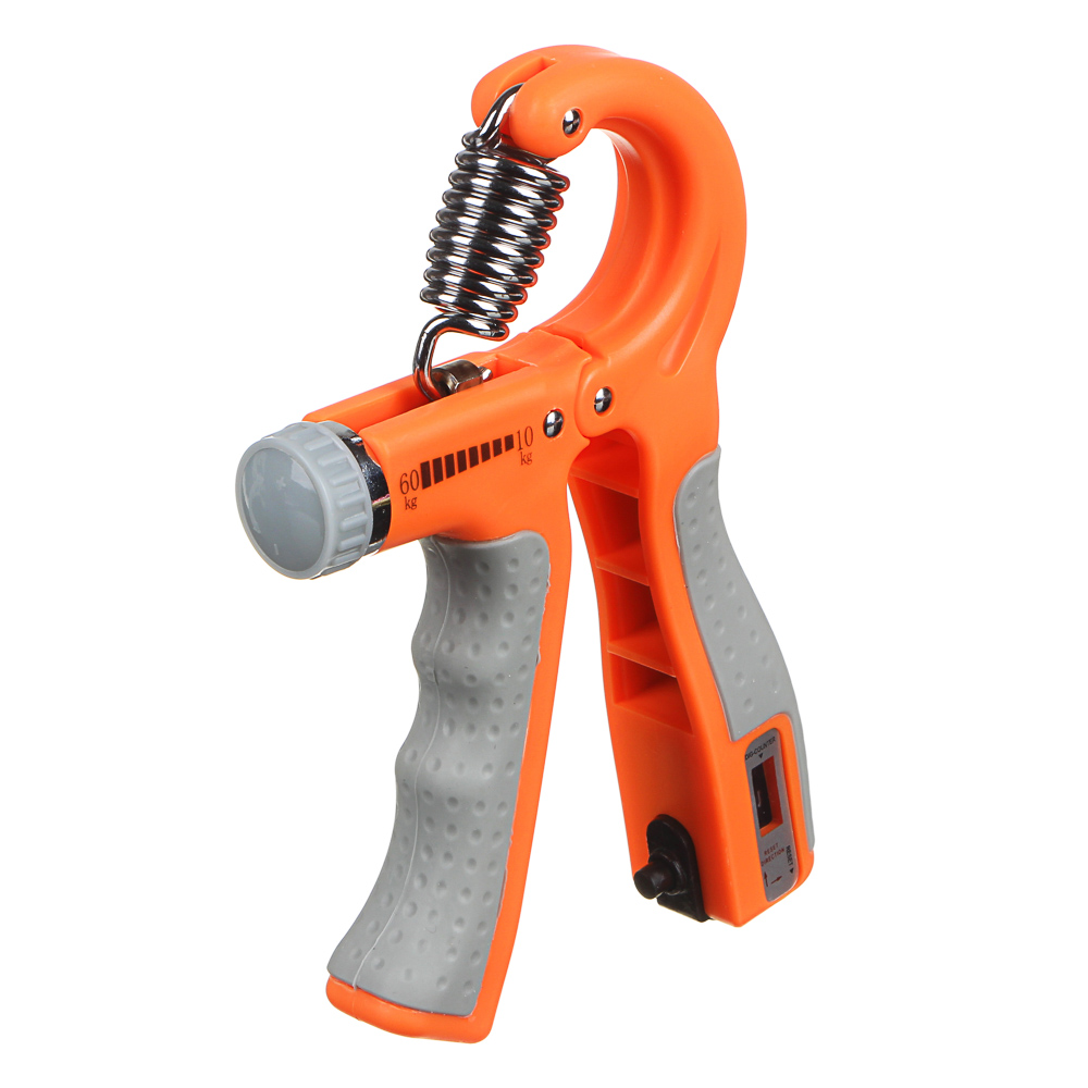 SILAPRO BY Эспандер для кистей с регулируемой тяжестью 10-60кг, 17x11,5cм, пластик, нерж. сталь, арт.№ 197-051