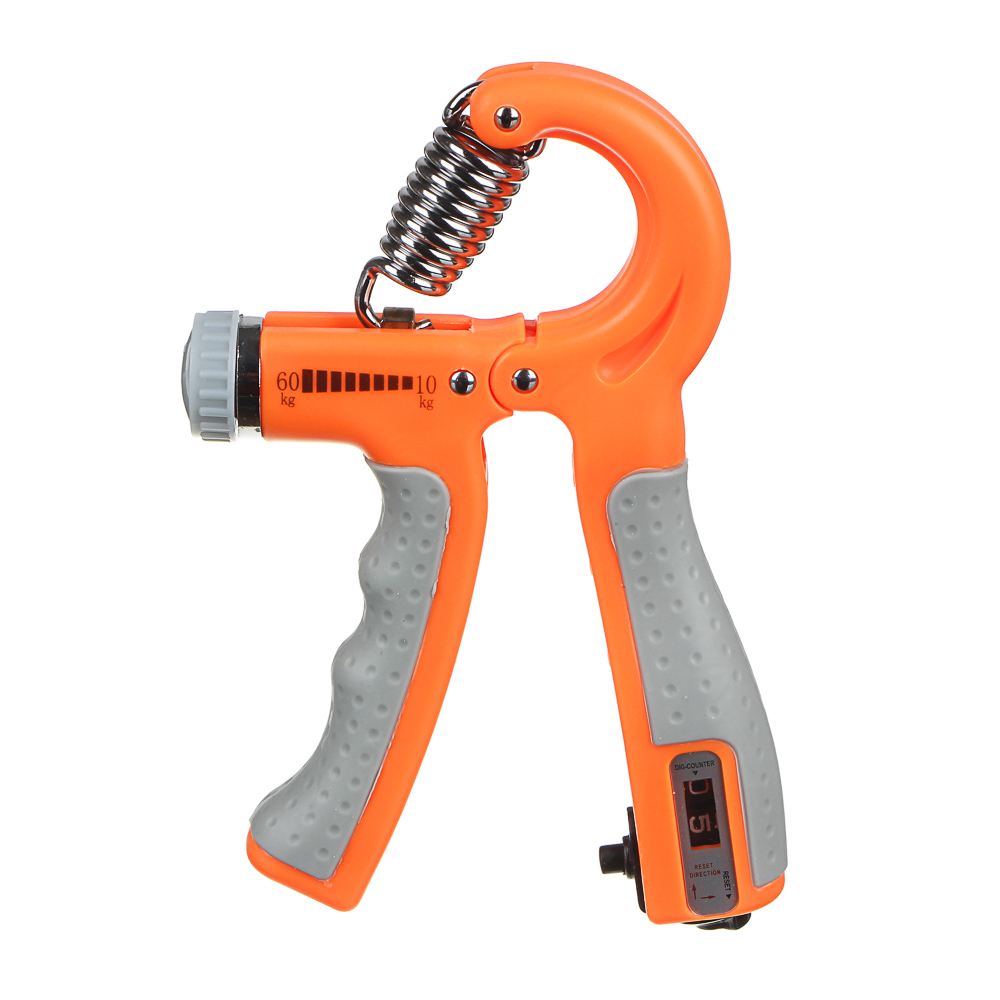 SILAPRO BY Эспандер для кистей с регулируемой тяжестью 10-60кг, 17x11,5cм, пластик, нерж. сталь, арт.№ 197-051