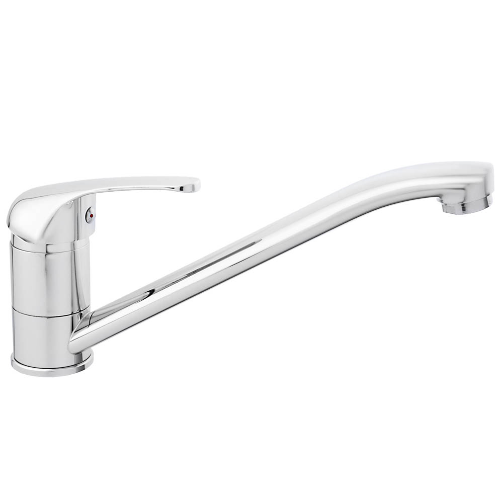 СоюзКран Смеситель для кухни, низкий излив 25см, керам. картридж 35мм, хром, цинк, SK01-I102, арт.№ 567-051