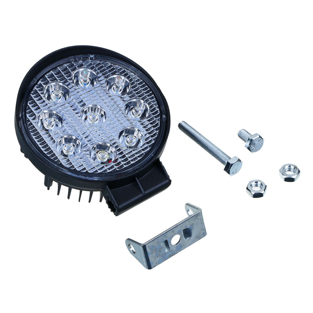 NG Фара светодиодная 27W ( 9 Epistar), круглая, направленный поток, белый свет, арт.№ 706-133
