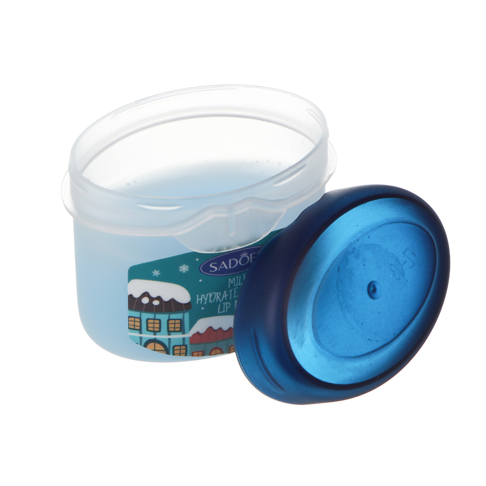 Набор увлажняющих бальзамов для губ, 4 шт х 7 гр, тм SADOER Merry Xmas, подар.уп., арт.№ 022-178