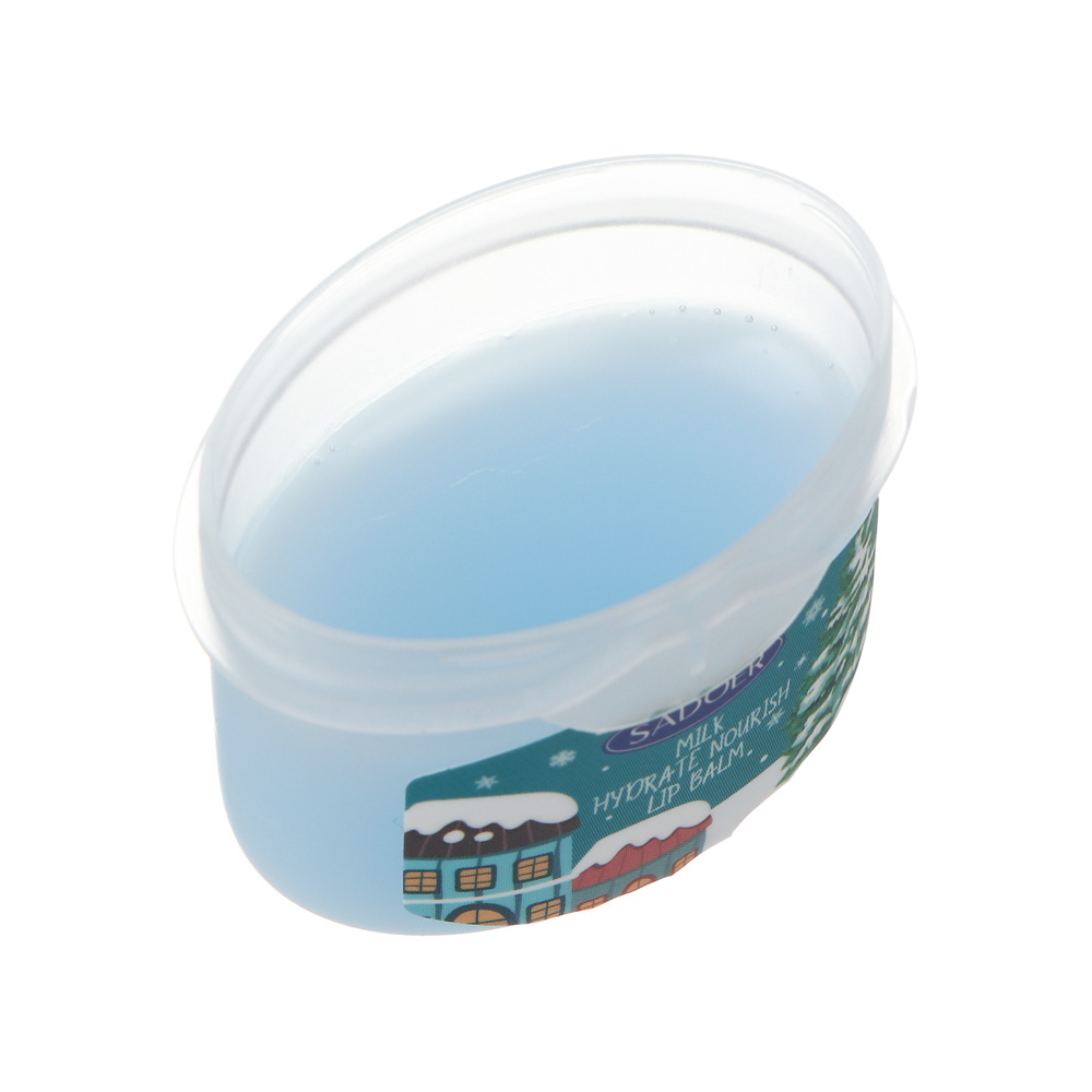 Набор увлажняющих бальзамов для губ, 4 шт х 7 гр, тм SADOER Merry Xmas, подар.уп., арт.№ 022-178