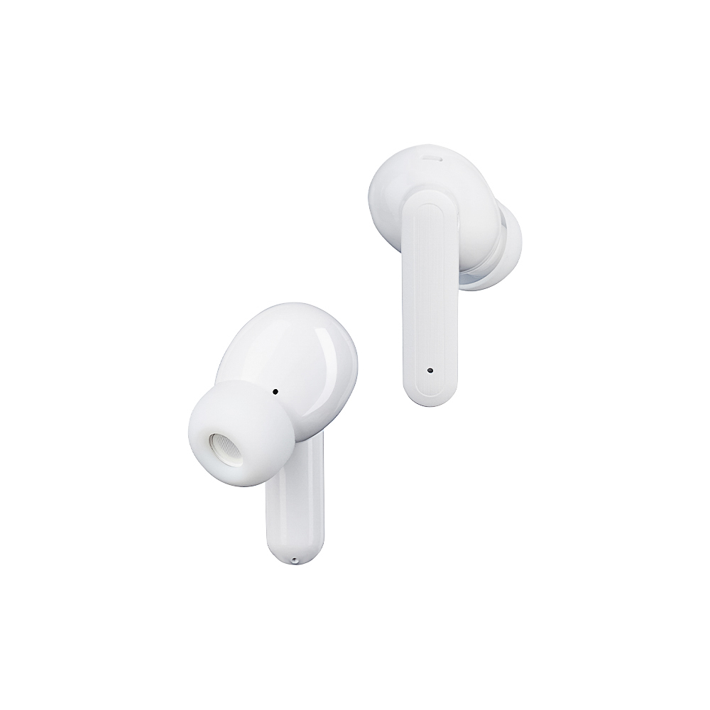 BY Киря Наушники беспроводные TWS внутриканальные, ANC, ENC, 40/380 mAh, белый, арт.№ 410-265