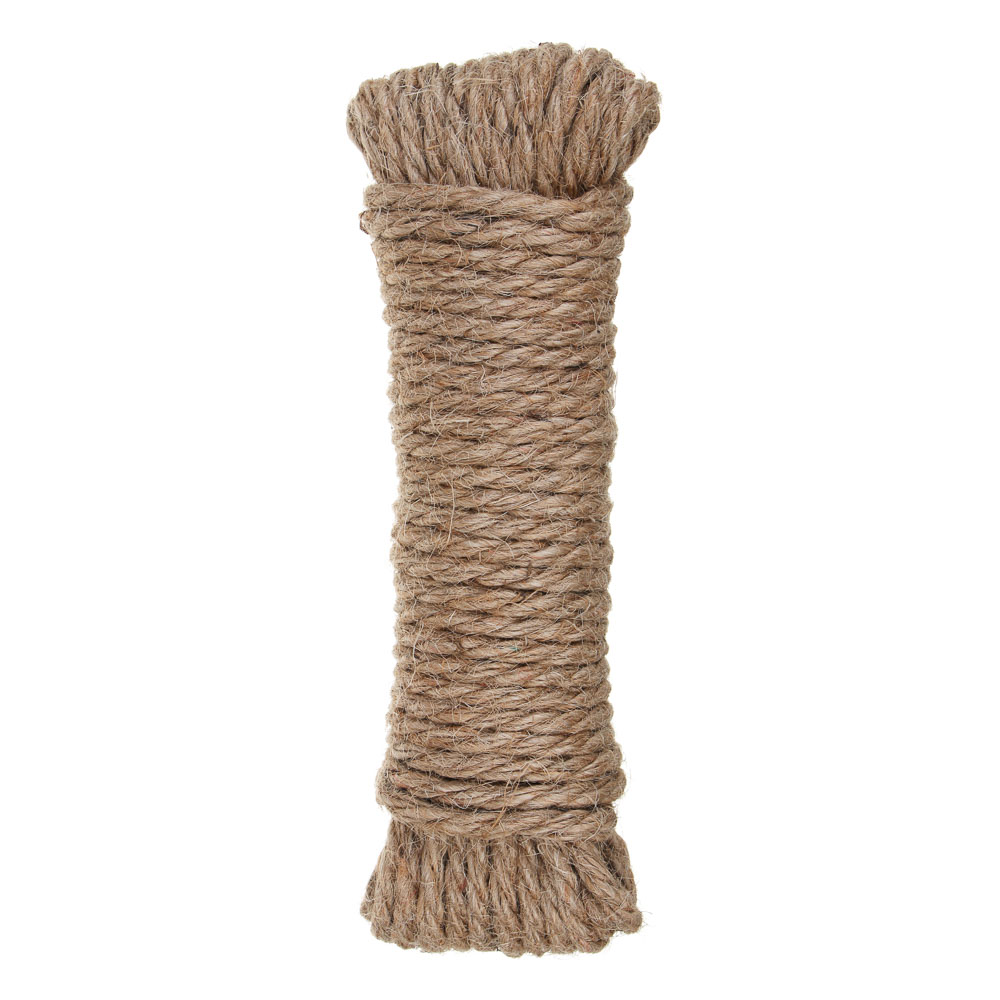INBLOOM Канат джутовый 3х ниточный, 3ммх10м, 1.12 ктекс, арт.№ 151-127