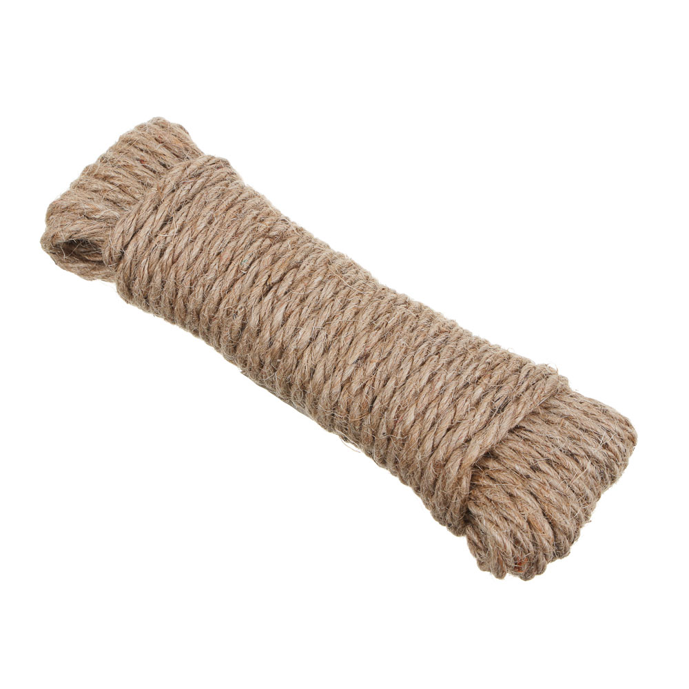 INBLOOM Канат джутовый 3х ниточный, 3ммх10м, 1.12 ктекс, арт.№ 151-127
