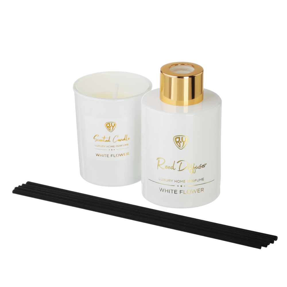 NEW GALAXY Набор Black&White, wood sage, white flower, bluebell, pear and freesia 60мл, 50г, арт.№ 778-169