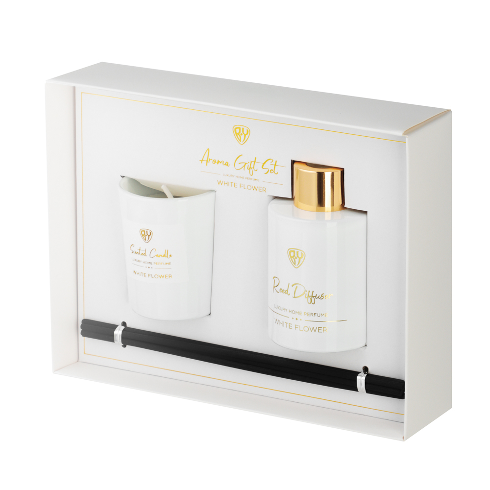 NEW GALAXY Набор Black&White, wood sage, white flower, bluebell, pear and freesia 60мл, 50г, арт.№ 778-169